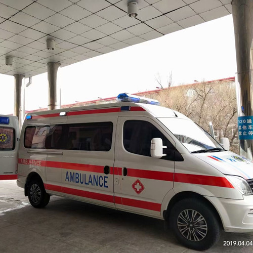 井陉矿救护车出租服务案例2
